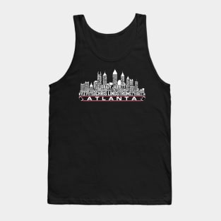 Atlanta Football Team 23 Player Roster, Atlanta City Skyline Tank Top